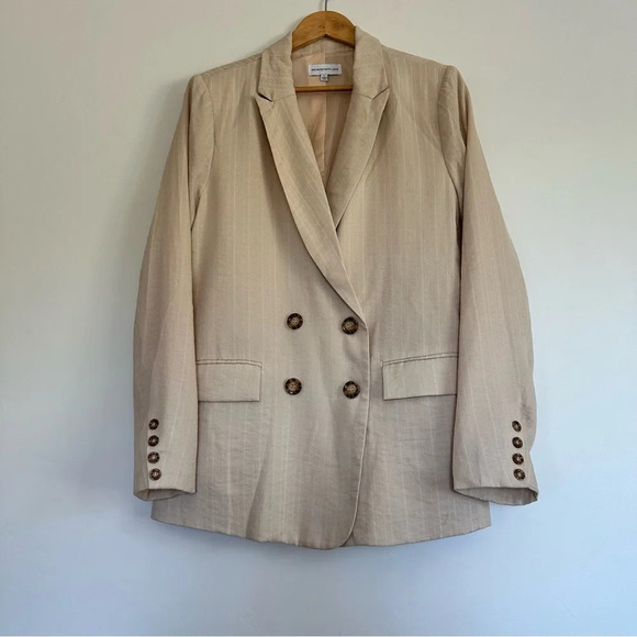 Melrose With Love PantSuit Wide leg trouser striped Size: Large - Picture 2 of 7